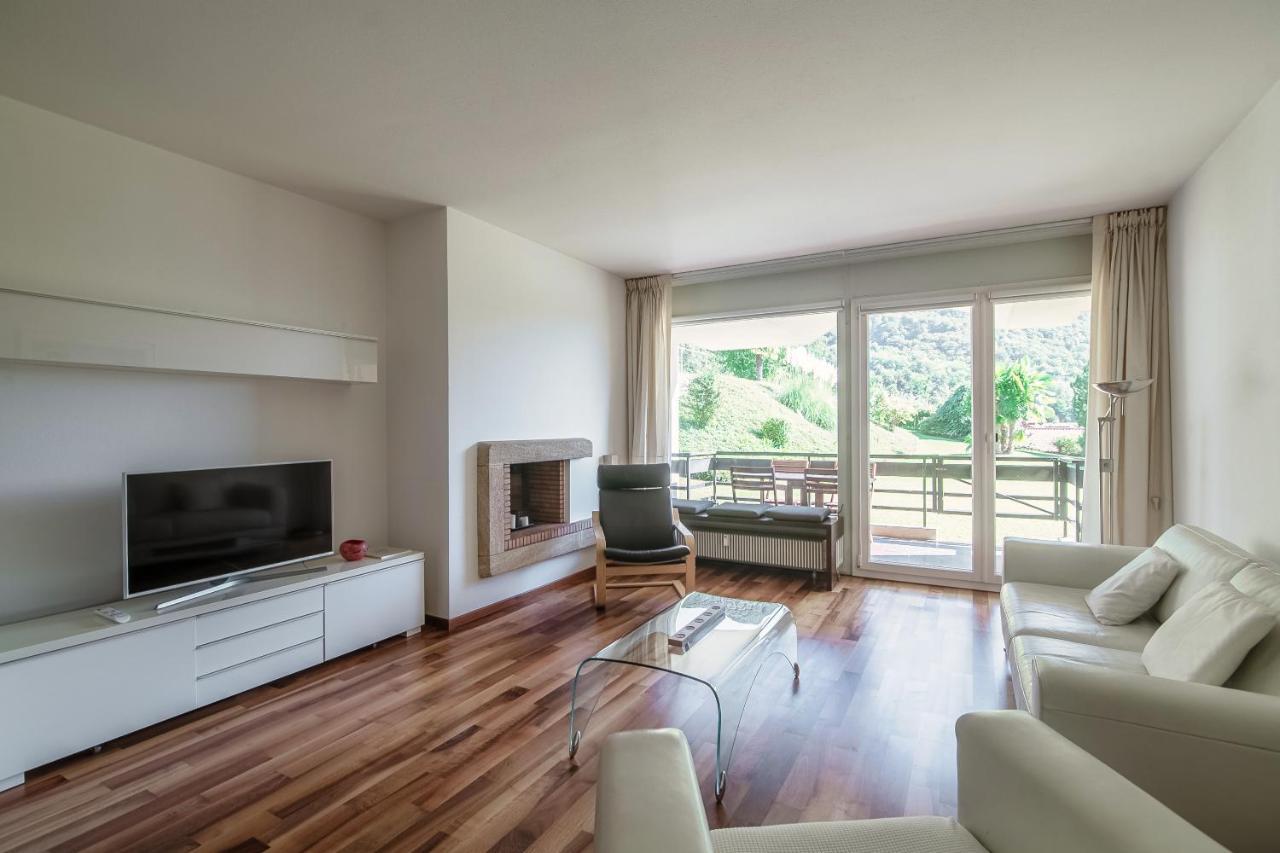 Apartamento Cadro Garden Lugano Exterior foto