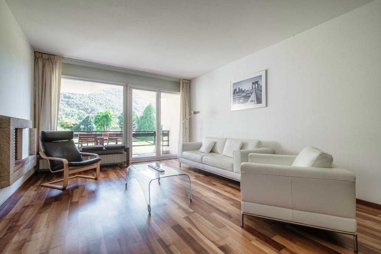 Apartamento Cadro Garden Lugano Exterior foto